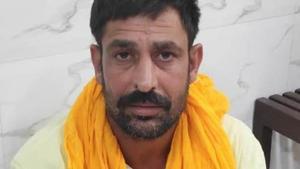 Vinod Mitathal, a dreaded criminal, has over 48 criminal cases registered against him in Haryana and Rajasthan.(Sourced) Vinod Mitathal, a dreaded criminal, has over 48 criminal cases registered against him in Haryana and Rajasthan.(Sourced)