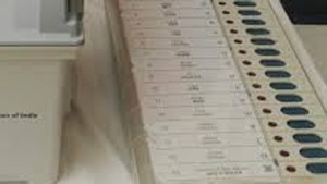 An EC spokesperson said all EVMs and voter verified paper audit trail machines (VVPAT) were sealed properly.(HTPHOTO)