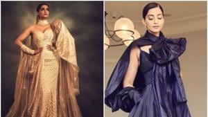 Sonam Kapoor at Cannes on Monday.(Instagram) Sonam Kapoor at Cannes on Monday.(Instagram)