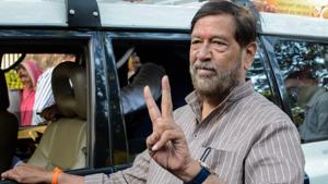 The party is of the opinion that Girish Bapat, current guardian minister of Pune, is likely to emerge victorious, which means he will have to give up the post.(HT/PHOTO)