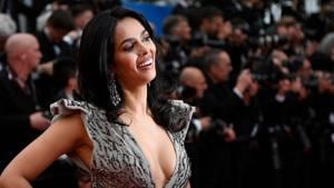 Mallika Sherawat poses as she arrives for the screening of the film La Belle Epoque at the 72nd edition of the Cannes Film Festival in Cannes, southern France on May 20, 2019.(AFP) Mallika Sherawat poses as she arrives for the screening of the film La Belle Epoque at the 72nd edition of the Cannes Film Festival in Cannes, southern France on May 20, 2019.(AFP)