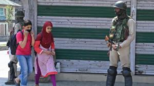 Officials said the assembly elections were expected to be held along with the national elections in Jammu and Kashmir but the idea was rejected because of security concerns.(AFP) Officials said the assembly elections were expected to be held along with the national elections in Jammu and Kashmir but the idea was rejected because of security concerns.(AFP)