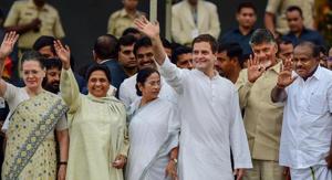 The meeting will be attended by the several senior Congress, Trinamool Congress, CPI, CPI-M, AAP, NCP, National Conference, Bahujan Samaj Party, Samajwadi Party, Rashtriya Janata Dal, DMK, Janata Dal-Secular and the TDP.(PTI file photo)