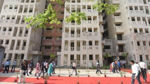 The court said it does not appear that the project was designed to reduce population density and traffic.(Vipin Kumar/HT PHOTO) The court said it does not appear that the project was designed to reduce population density and traffic.(Vipin Kumar/HT PHOTO)