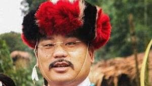 Arunachal Pradesh legislator and NPP candidate Tirong Aboh who was killed in an attack by suspected Naga militants in Tirap district on Tuesday.(PTI PHOTO) Arunachal Pradesh legislator and NPP candidate Tirong Aboh who was killed in an attack by suspected Naga militants in Tirap district on Tuesday.(PTI PHOTO)