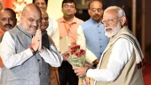 In his address, Modi stressed on the need to change the narrative from caste lines and orient it for the poor, Singh said.(Sanjeev Verma/HT PHOTO) In his address, Modi stressed on the need to change the narrative from caste lines and orient it for the poor, Singh said.(Sanjeev Verma/HT PHOTO)
