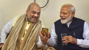 Lok Sabha election results: PM Narendra Modi-led NDA is heading for a big win(PTI photo)