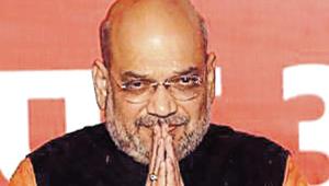 The party also won the one seat from neighbouring Union Territory of Daman and Diu, where BJP’s Lalubhai Patel retained the seat by beating Congress’ Ketan Patel by 9,942 votes, a marginal improvement over 2014.(HT Photo)