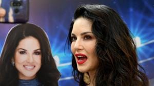 Sunny Leone at the launch of a sports portal, in Mumbai.(PTI) Sunny Leone at the launch of a sports portal, in Mumbai.(PTI)