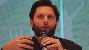 File image of Shahid Afridi.(AFP) File image of Shahid Afridi.(AFP)
