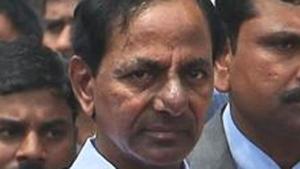 Telangana Chief Minister K Chandrasekhar Rao congratulated Prime Minister Narendra Modi for his win in the Lok Sabha elections.(AP File Photo)