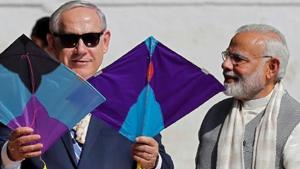 Israeli Prime Minister Benjamin Netanyahu became the first world leader to congratulate his counterpart Narendra Modi for an “impressive victory” in the general elections(Reuters) Israeli Prime Minister Benjamin Netanyahu became the first world leader to congratulate his counterpart Narendra Modi for an “impressive victory” in the general elections(Reuters)