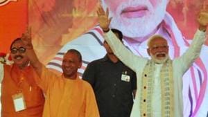 The AAP congratulated the BJP for its victory and said it hopes that Prime Minister would do “good work” in his future tenure.(ANI Photo) The AAP congratulated the BJP for its victory and said it hopes that Prime Minister would do “good work” in his future tenure.(ANI Photo)