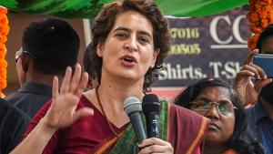 Congress general secretary Priyanka Gandhi Vadra(PTI file photo)