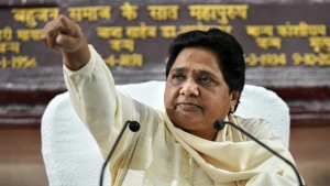 The BJP is leading in 59 of the state’s 80 seats. The alliance is ahead in 20 seats and the Congress in one — Sonia Gandhi’s Raebareli. Congress chief Rahul Gandhi trailed BJP’s Smriti Irani in Amethi.(HT Photo) The BJP is leading in 59 of the state’s 80 seats. The alliance is ahead in 20 seats and the Congress in one — Sonia Gandhi’s Raebareli. Congress chief Rahul Gandhi trailed BJP’s Smriti Irani in Amethi.(HT Photo)
