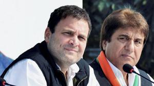 Babbar has sent his resignation to Congress president Rahul Gandhi , a spokesman of the party’s state unit Rajiv Bakshi said.(PTI) Babbar has sent his resignation to Congress president Rahul Gandhi , a spokesman of the party’s state unit Rajiv Bakshi said.(PTI)