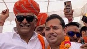 Lok Sabha Congress’ Vaibhav Gehlot and BJP’s Gajendra Singh Shekhawat were the prime candidates in the Jodhpur elections.(HT File Photo) Lok Sabha Congress’ Vaibhav Gehlot and BJP’s Gajendra Singh Shekhawat were the prime candidates in the Jodhpur elections.(HT File Photo)