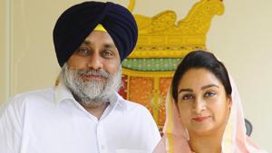 The Shiromani Akali Dal won two of the ten seats it contested.(HT Photo/Anil Dayal) The Shiromani Akali Dal won two of the ten seats it contested.(HT Photo/Anil Dayal)