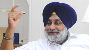 In a move that surprised many, Sukhbir, an MLA from Jalalabad, took the poll plunge from the Ferozepur parliamentary seat.(HT Photo/Anil Dayal) In a move that surprised many, Sukhbir, an MLA from Jalalabad, took the poll plunge from the Ferozepur parliamentary seat.(HT Photo/Anil Dayal)