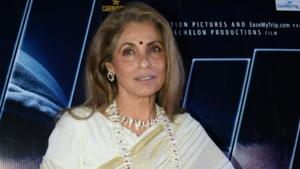 Dimple Kapadia will be seen with Robert Pattinson, Michael Caine and others in Tenet.(IANS) Dimple Kapadia will be seen with Robert Pattinson, Michael Caine and others in Tenet.(IANS)