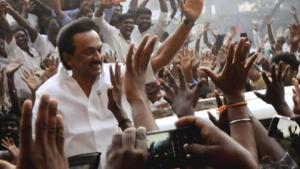 With a stunning electoral performance that stopped the Modi wave in the Dravidian heartland, Dravida Munnetra Kazhagam (DMK) president Muthuvel Karunanidhi Stalin has dispelled questions about his leadership and emerged out of his late father’s shadow.(ANI) With a stunning electoral performance that stopped the Modi wave in the Dravidian heartland, Dravida Munnetra Kazhagam (DMK) president Muthuvel Karunanidhi Stalin has dispelled questions about his leadership and emerged out of his late father’s shadow.(ANI)
