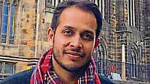 Dr Siddharth Warrier, doing DM in neurology, has a knack of making studies of medicine easy by coming out with poetry(HTPhotos) Dr Siddharth Warrier, doing DM in neurology, has a knack of making studies of medicine easy by coming out with poetry(HTPhotos)