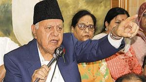 Political leaders say that given the National Conference (NC) drew a blank in the 2014 general elections, this victory would give the party and its cadre a much-needed fillip ahead of the state elections tentatively scheduled for November.(HT Photo) Political leaders say that given the National Conference (NC) drew a blank in the 2014 general elections, this victory would give the party and its cadre a much-needed fillip ahead of the state elections tentatively scheduled for November.(HT Photo)