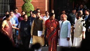 Among the women who came up trumps are the BJP’s Smriti Irani who did the seemingly impossible and wrested the Gandhi family seat from the party president, Rahul Gandhi(Sonu Mehta/HT PHOTO) Among the women who came up trumps are the BJP’s Smriti Irani who did the seemingly impossible and wrested the Gandhi family seat from the party president, Rahul Gandhi(Sonu Mehta/HT PHOTO)