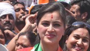 Navneet Kaur Rana had run against Anandrao Adsul in 2014, too, but had lost. This time, however, she won by 36, 951 votes.(HT FILE) Navneet Kaur Rana had run against Anandrao Adsul in 2014, too, but had lost. This time, however, she won by 36, 951 votes.(HT FILE)