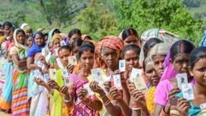 The long list of winning constituencies of the BJP also includes Gorakhpur, Phulpur and the Kairana parliamentary seats.(PTI) The long list of winning constituencies of the BJP also includes Gorakhpur, Phulpur and the Kairana parliamentary seats.(PTI)