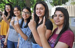 The total number of people who voted for “None of The Above (NOTA)” option in the Gurgaon Lok Sabha constituency in the recently held general elections more than doubled this time, in comparison to 2014.(Ravi Kumar/Hindustan Times) The total number of people who voted for “None of The Above (NOTA)” option in the Gurgaon Lok Sabha constituency in the recently held general elections more than doubled this time, in comparison to 2014.(Ravi Kumar/Hindustan Times)