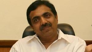 The state NCP chief Jayant Patil has expressed suspicion over electronic voting machines (EVM).(HT File photo) The state NCP chief Jayant Patil has expressed suspicion over electronic voting machines (EVM).(HT File photo)