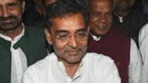 Upendra Kushwaha was with the JD(U) till 2013, he quit the party following differences with Nitish Kumar.(PTI File Photo) Upendra Kushwaha was with the JD(U) till 2013, he quit the party following differences with Nitish Kumar.(PTI File Photo)