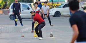 On Sunday, the inner circle of Connaught Place had turned into a mini playground. Cricket, yoga, zumba, roller-skating and cycling were some of the most popular activities on the first Raahgiri Day.(Sanchit Khanna/HT) On Sunday, the inner circle of Connaught Place had turned into a mini playground. Cricket, yoga, zumba, roller-skating and cycling were some of the most popular activities on the first Raahgiri Day.(Sanchit Khanna/HT)