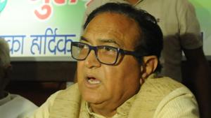 Senior Congress leader Ajay Yadav(Parveen Kumar/Hindustan Times) Senior Congress leader Ajay Yadav(Parveen Kumar/Hindustan Times)