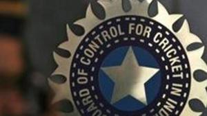 FILE PHOTO: A policeman walks past a logo of the Board of Control for Cricket in India (BCCI) at BCCI headquarters in Mumbai April 26, 2010. REUTERS/Arko Datta/Files(REUTERS) FILE PHOTO: A policeman walks past a logo of the Board of Control for Cricket in India (BCCI) at BCCI headquarters in Mumbai April 26, 2010. REUTERS/Arko Datta/Files(REUTERS)