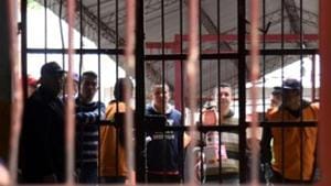 Brazil has the world’s third largest prison population, with 726,712 inmates as of June 2016.(AFP Photo) Brazil has the world’s third largest prison population, with 726,712 inmates as of June 2016.(AFP Photo)