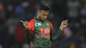 File image of Shakib(AP) File image of Shakib(AP)