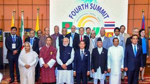 Prime Minister Narendra Modi and other BIMSTEC leaders in a group photograph with the HODs of Ministerial delegations and senior officials, during the 4th BIMSTEC Summit, in Kathmandu, Nepal on August 31, 2018(PTI) Prime Minister Narendra Modi and other BIMSTEC leaders in a group photograph with the HODs of Ministerial delegations and senior officials, during the 4th BIMSTEC Summit, in Kathmandu, Nepal on August 31, 2018(PTI)