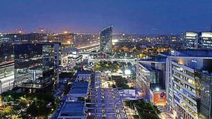 The report states that Gurugram has an office stock of 60million sqft, second highest in India after Bengaluru (155million sqft).(HT Photo) The report states that Gurugram has an office stock of 60million sqft, second highest in India after Bengaluru (155million sqft).(HT Photo)