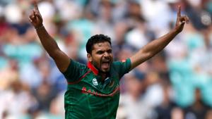 File image of Mashrafe Mortaza(REUTERS) File image of Mashrafe Mortaza(REUTERS)