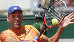 Ivo Karlovic in action.(AP) Ivo Karlovic in action.(AP)
