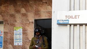 A 25-year-old woman in Deoghar district tried to kill herself on Sunday by consuming rat poison, claiming she could not bear the daily ignominy of defecating in the open in the absence of a functional toilet. (Photo by Bachchan Kumar/ Hindustan Times)(Hindustan Times) A 25-year-old woman in Deoghar district tried to kill herself on Sunday by consuming rat poison, claiming she could not bear the daily ignominy of defecating in the open in the absence of a functional toilet. (Photo by Bachchan Kumar/ Hindustan Times)(Hindustan Times)