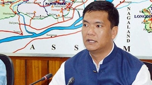 Six days after securing the first electoral victory for the Bharatiya Janata Party in Arunachal Pradesh in the assembly polls, Pema Khandu took oath as the northeastern state’s chief minister on Wednesday. Six days after securing the first electoral victory for the Bharatiya Janata Party in Arunachal Pradesh in the assembly polls, Pema Khandu took oath as the northeastern state’s chief minister on Wednesday.