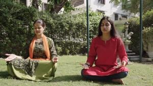 A still from the 73-minute film Grihalakshmi: The Awakening. The film directed by Arvind Pandey introduces Sahaja Yoga meditation and is shot over a span of 10 days in the city. A still from the 73-minute film Grihalakshmi: The Awakening. The film directed by Arvind Pandey introduces Sahaja Yoga meditation and is shot over a span of 10 days in the city.