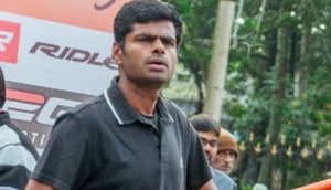 Annamalai said he was not quitting the job because of any political pressure.(Twitter/ Annamalai_K) Annamalai said he was not quitting the job because of any political pressure.(Twitter/ Annamalai_K)