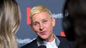 Ellen DeGeneres attends a Netflix event in Los Angeles, California.(AFP)