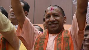 Uttar Pradesh chief minister Yogi Adityanath is likely to unveil the statue of Lord Ram in Ayodhya museum on June 7.(Subhankar Chakraborty/HT PHOTO) Uttar Pradesh chief minister Yogi Adityanath is likely to unveil the statue of Lord Ram in Ayodhya museum on June 7.(Subhankar Chakraborty/HT PHOTO)