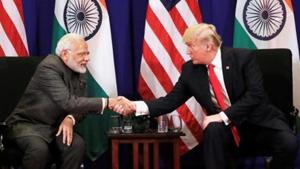 The Trump administration congratulated Prime Minister Modi and his Bharatiya Janata Party on the spectacular electoral victory in the Lok Sabha elections.(REUTERS/ File photo) The Trump administration congratulated Prime Minister Modi and his Bharatiya Janata Party on the spectacular electoral victory in the Lok Sabha elections.(REUTERS/ File photo)