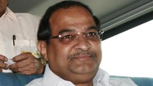 Senior Congress leader and former Leader of Opposition in the Assembly, Radhakrishna Vikhe Patil, is finally set to join the Bharatiya Janata Party (BJP).(industan Times) Senior Congress leader and former Leader of Opposition in the Assembly, Radhakrishna Vikhe Patil, is finally set to join the Bharatiya Janata Party (BJP).(industan Times)